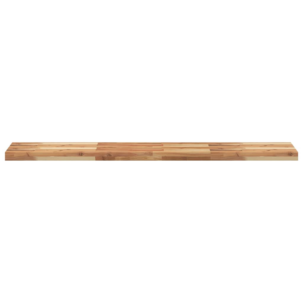 vidaXL Schweberegale 2 Stk. 160x30x4 cm Massivholz Akazie Ölbehandelt