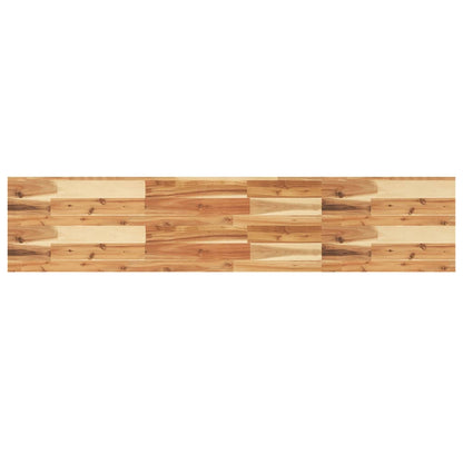 vidaXL Étagères murales 3 pcs 160x30x4 cm Bois d'acacia massif Traité à l'huile