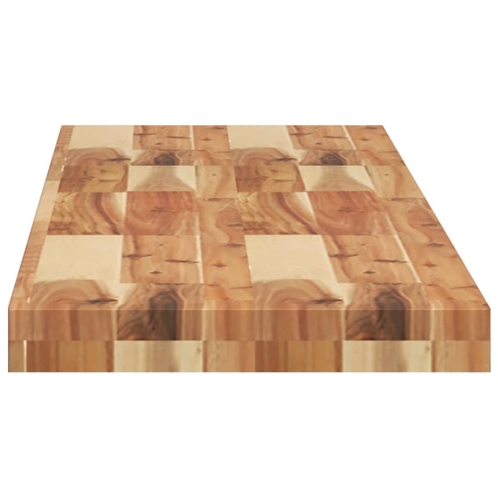 vidaXL Étagères flottantes 4 pcs 160x30x4 cm Bois d'acacia massif Traité à l'huile