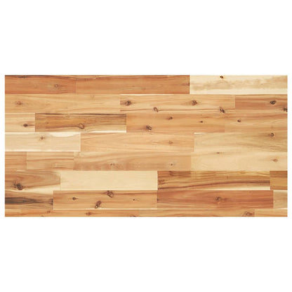 vidaXL Schweberegale 2 Stk. 60x40x4 cm Massivholz Akazie Ölbehandelt