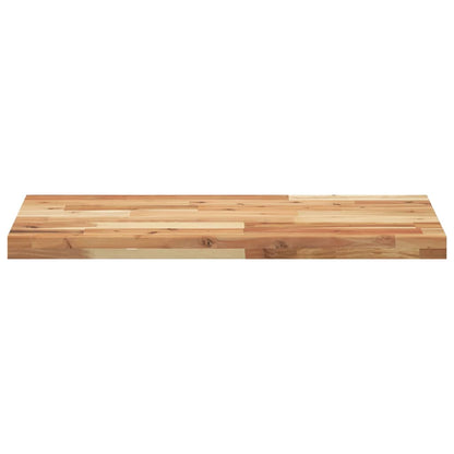 vidaXL Schweberegale 4 Stk. 60x40x4 cm Massivholz Akazie Ölbehandelt