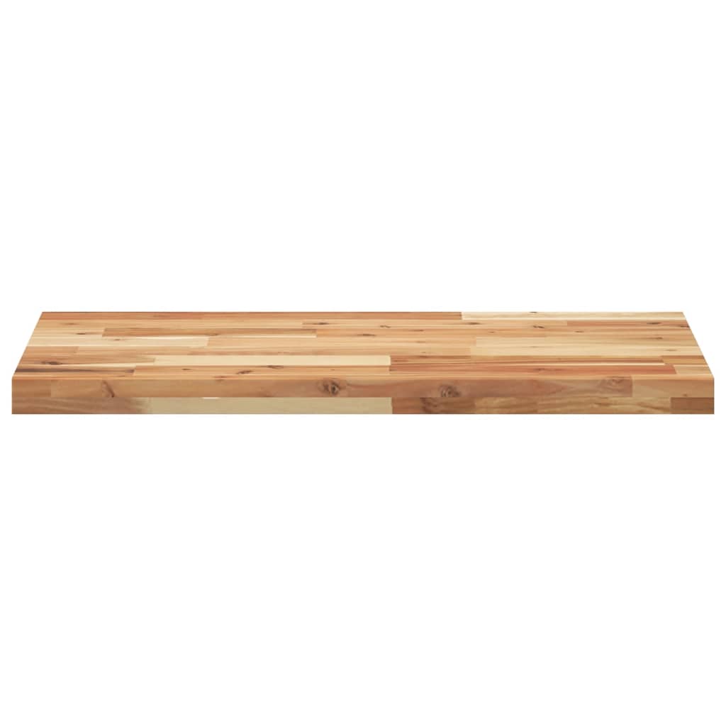 vidaXL Schweberegale 4 Stk. 80x40x4 cm Massivholz Akazie Ölbehandelt