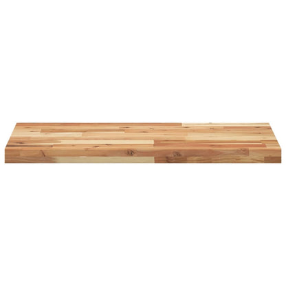 vidaXL Schweberegale 4 Stk. 80x40x4 cm Massivholz Akazie Ölbehandelt