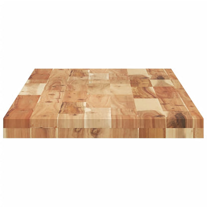 vidaXL Étagères flottantes 2 pcs 160x40x4 cm Bois d'acacia massif Traité à l'huile