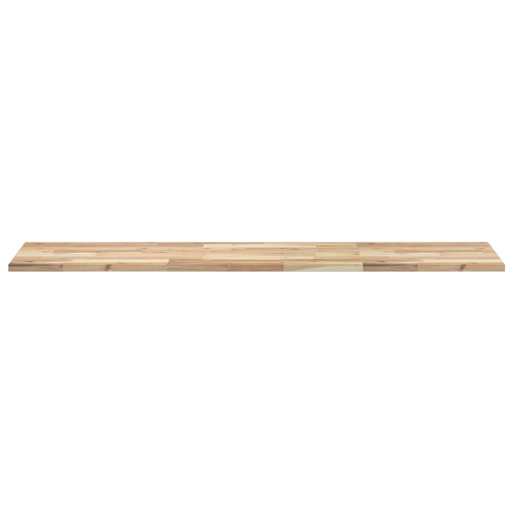 vidaXL Waschtischplatte Unbehandelt 120x40x2 cm Massivholz Akazie