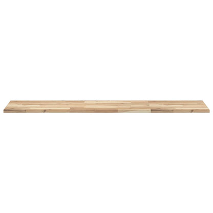 vidaXL Waschtischplatte Unbehandelt 160x40x2 cm Massivholz Akazie