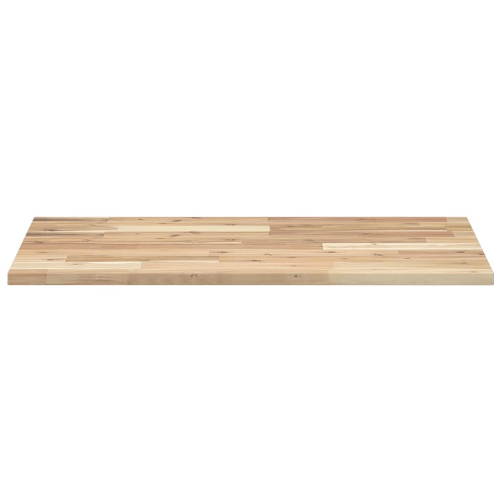 vidaXL Waschtischplatte Unbehandelt 100x50x2 cm Massivholz Akazie