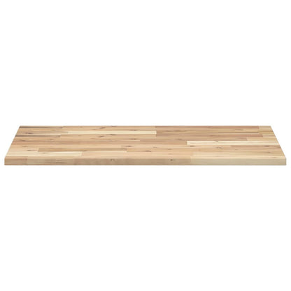 vidaXL Waschtischplatte Unbehandelt 100x50x2 cm Massivholz Akazie