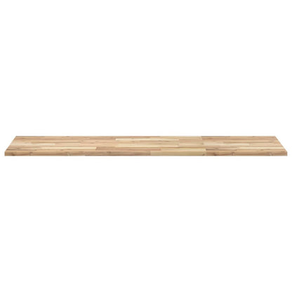 vidaXL Waschtischplatte Unbehandelt 120x50x2 cm Massivholz Akazie
