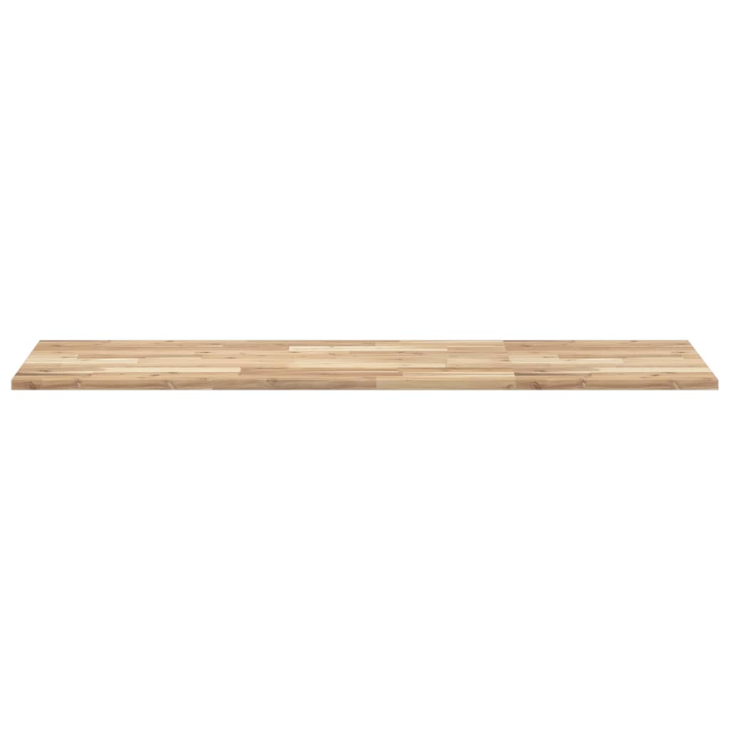 vidaXL Waschtischplatte Unbehandelt 140x50x2 cm Massivholz Akazie