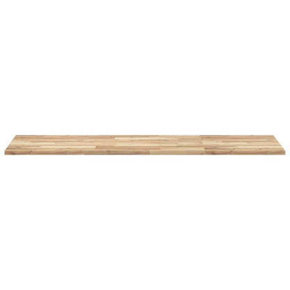 vidaXL Waschtischplatte Unbehandelt 140x50x2 cm Massivholz Akazie