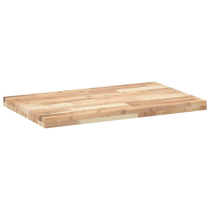 vidaXL Waschtischplatte Unbehandelt 60x50x4 cm Massivholz Akazie