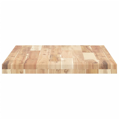 vidaXL Waschtischplatte Unbehandelt 60x50x4 cm Massivholz Akazie