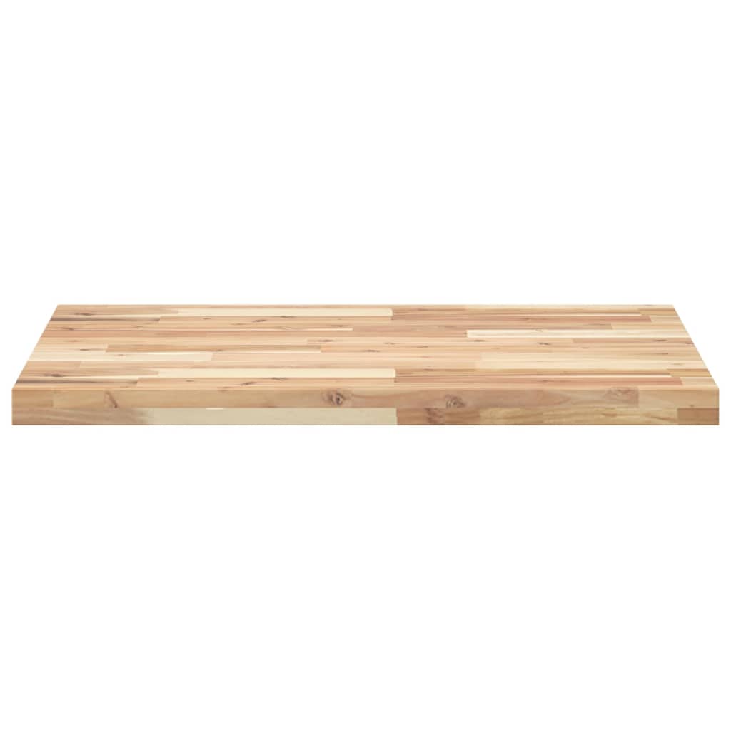 vidaXL Waschtischplatte Unbehandelt 80x60x4 cm Massivholz Akazie