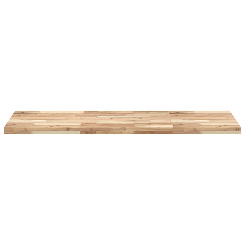 vidaXL Waschtischplatte Unbehandelt 140x60x4 cm Massivholz Akazie