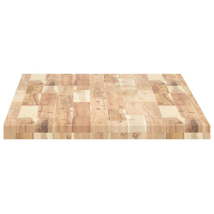 vidaXL Waschtischplatte Unbehandelt 140x60x4 cm Massivholz Akazie