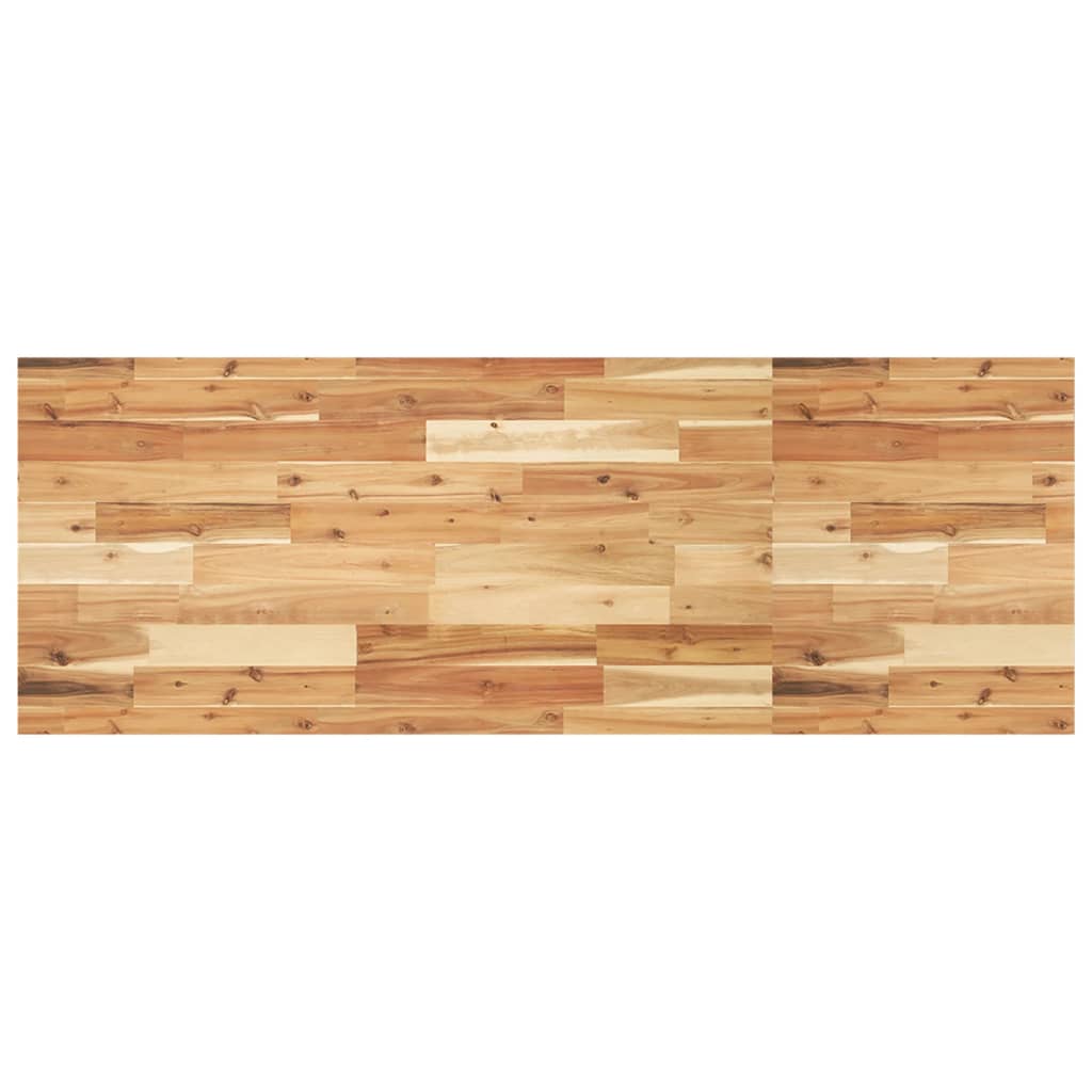 vidaXL Waschtischplatte Ölbeschichtung 140x50x2 cm Massivholz Akazie