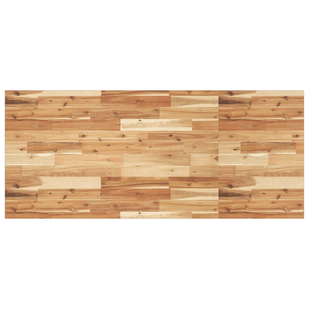 vidaXL Waschtischplatte Ölbeschichtung 120x60x2 cm Massivholz Akazie