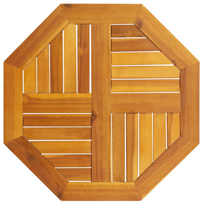 vidaXL Tischplatte 60x60x2 cm Achteckig Massivholz Akazie