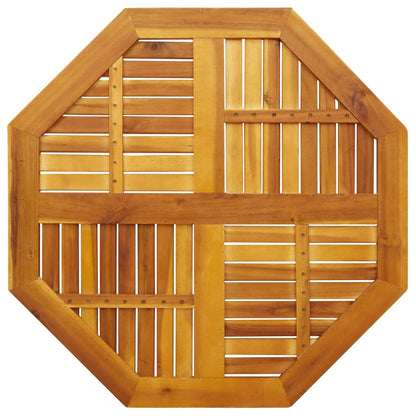 vidaXL Tischplatte 90x90x2,2 cm Achteckig Massivholz Akazie