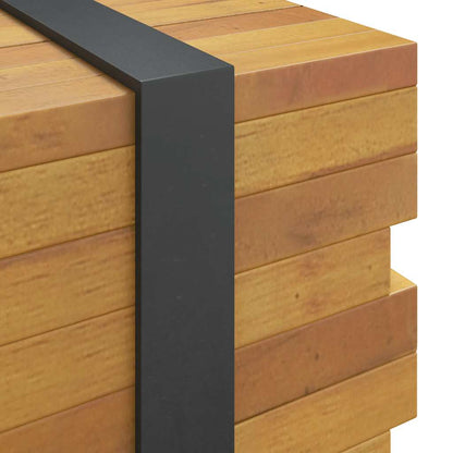 vidaXL Couchtisch 110x45x35 cm Massivholz Teak
