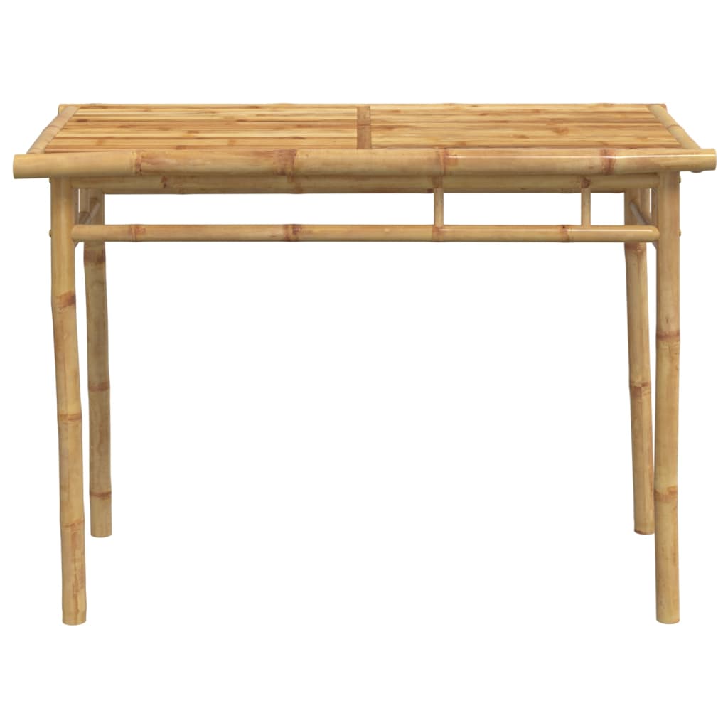 vidaXL Table à dîner de jardin 110x55x75 cm Bambou