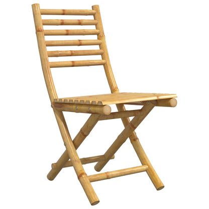 vidaXL Chaises de jardin pliables 2 pcs 43x54x88 cm Bambou