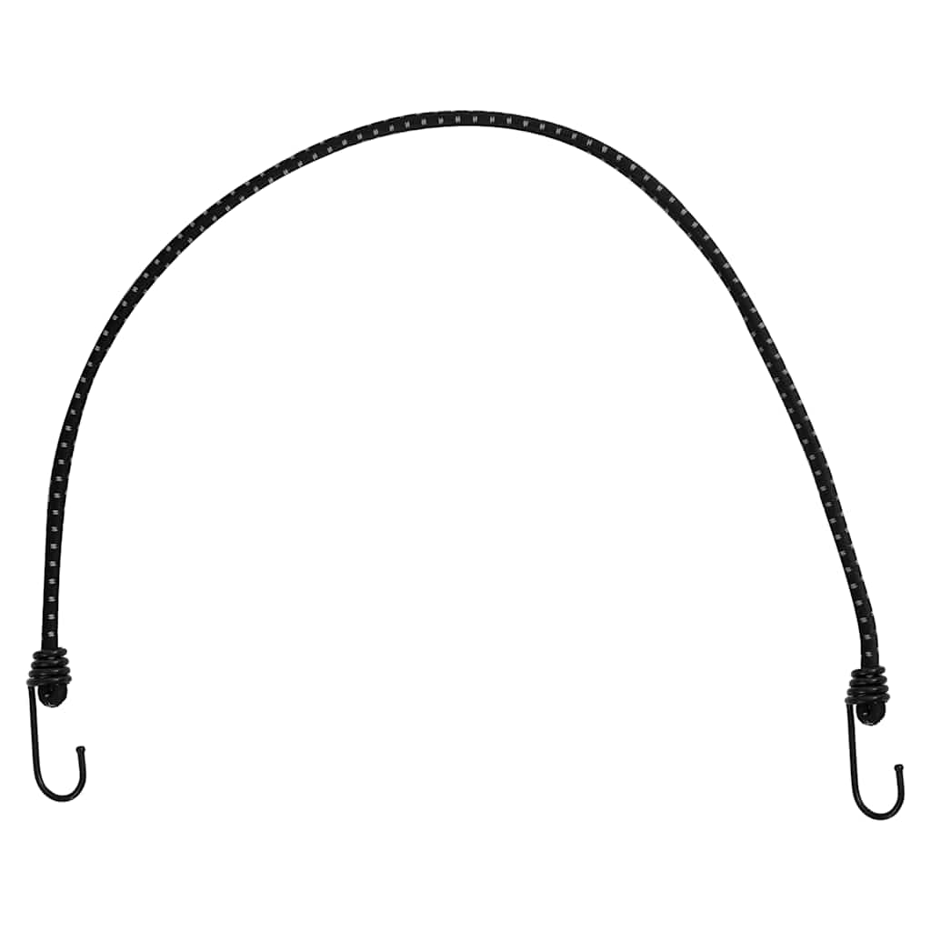 Gummiseile Reflektierend mit Haken 25 Stk. 88 cm