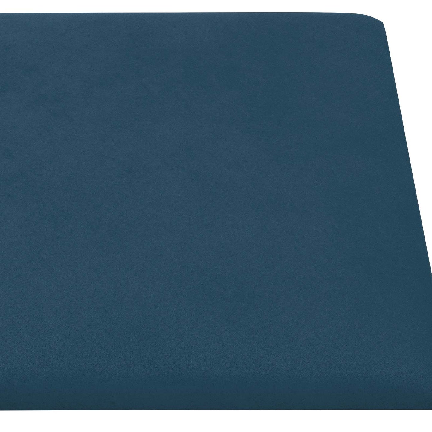 Wandkopfteilen 12 pcs Blau 30 x 15 cm Samt