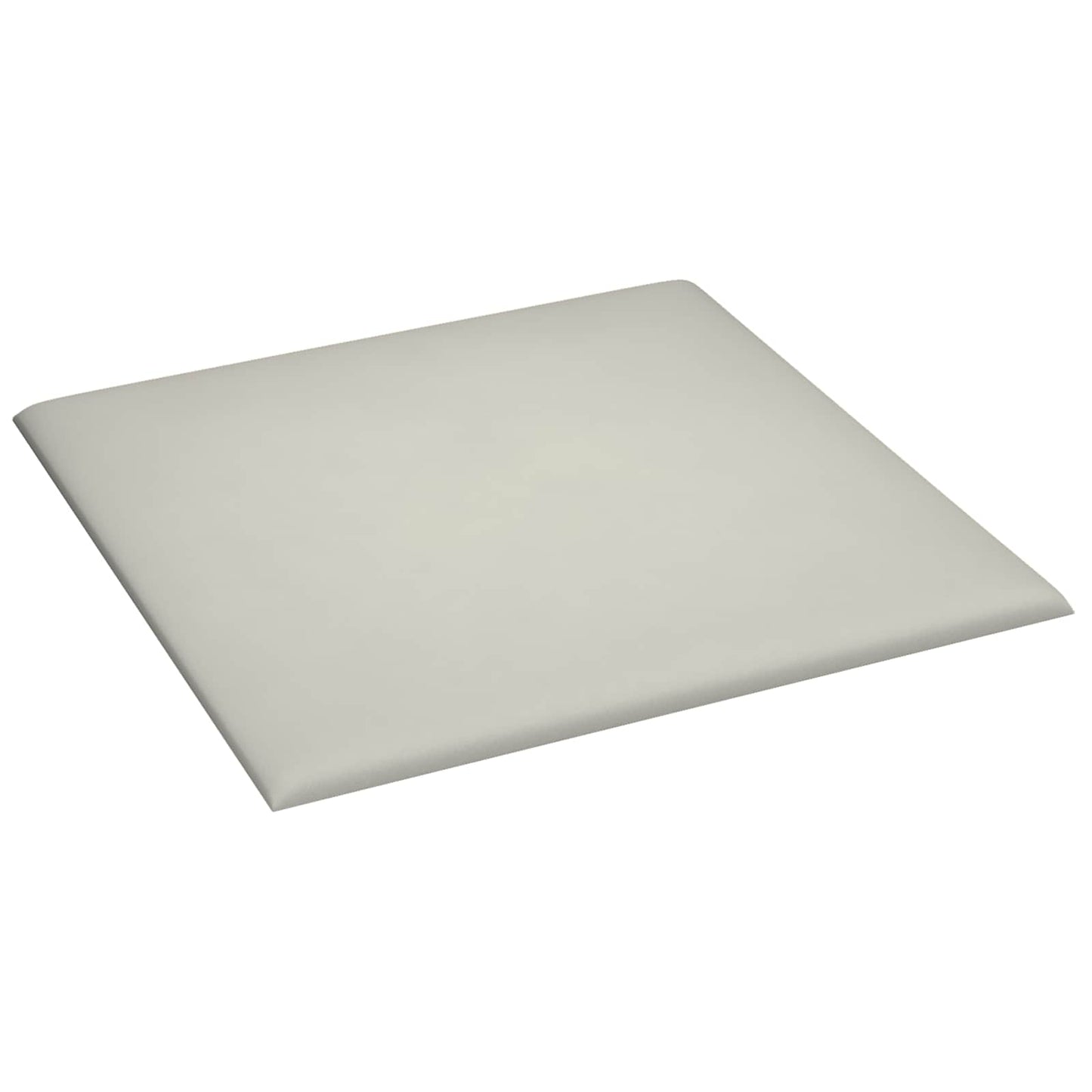 Wandkopfteilen 12 pcs Creme 30 x 30 cm Samt