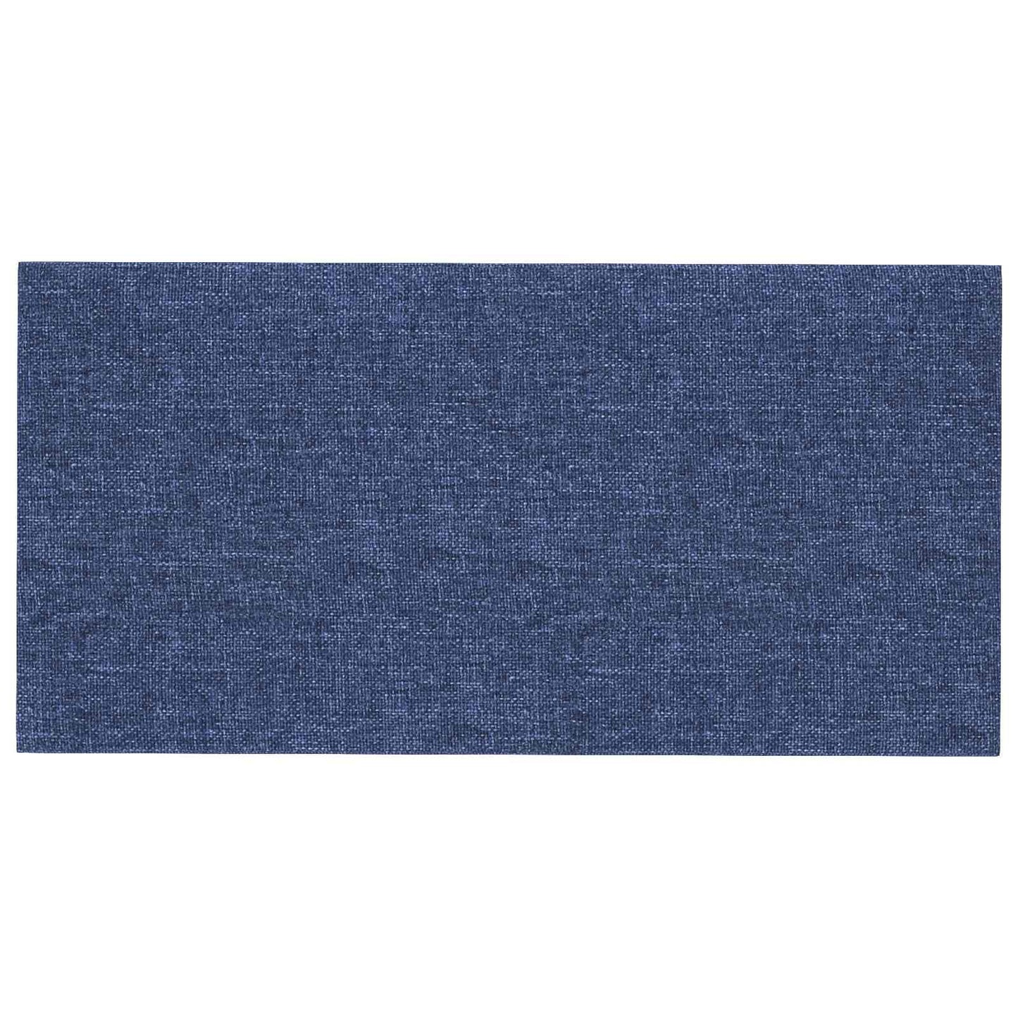 Wandkopfteilen 12 pcs Blau 60 x 30 cm Stoff