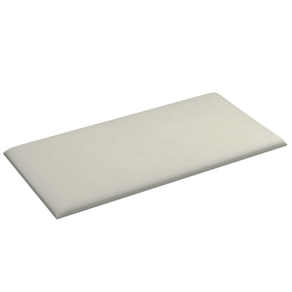Wandkopfteilen 12 pcs Creme 60 x 30 cm Samt