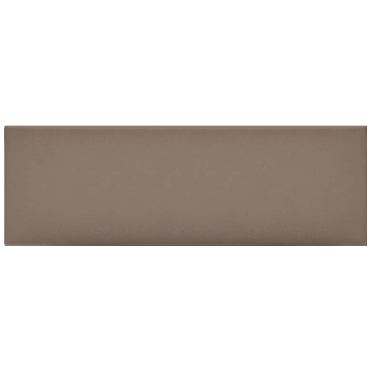 Wandkopfteilen 12 pcs Cappuccino 90 x 30 cm Stoff