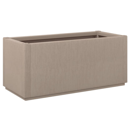 vidaXL Pflanzkübel Hellbraun 80x36x35 cm PP