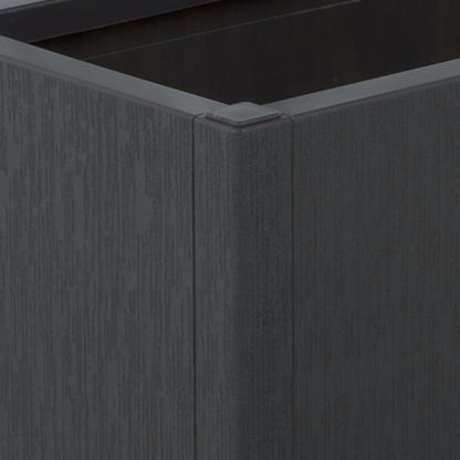 vidaXL Pflanzkübel mit Rankgitter Dunkelgrau 80x36x140 cm PP