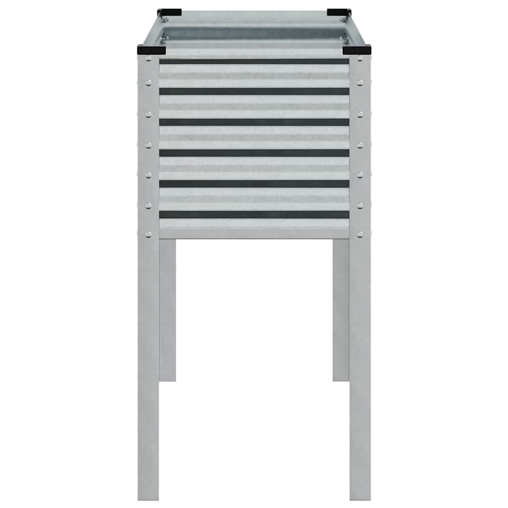 Garten-Pflanzgefäß 100 x 45 x 90 cm Verzinkter Stahl