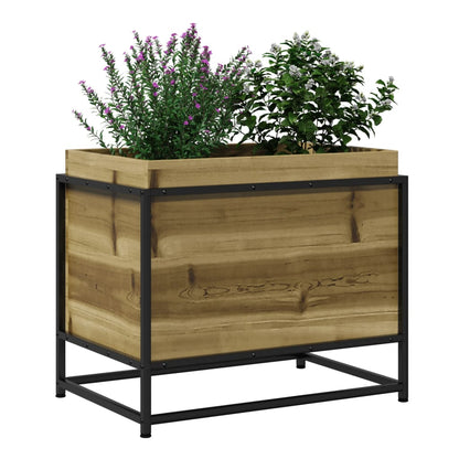 vidaXL Jardinière 60x40x50 cm Pin imprégné