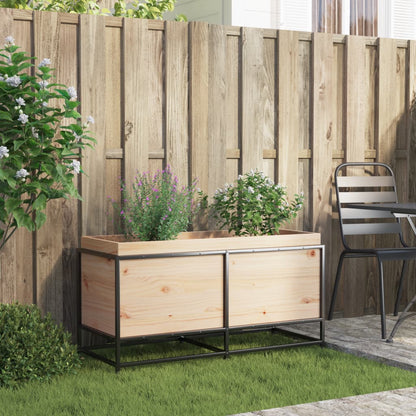 vidaXL Jardinière 100x40x50 cm en pin massif