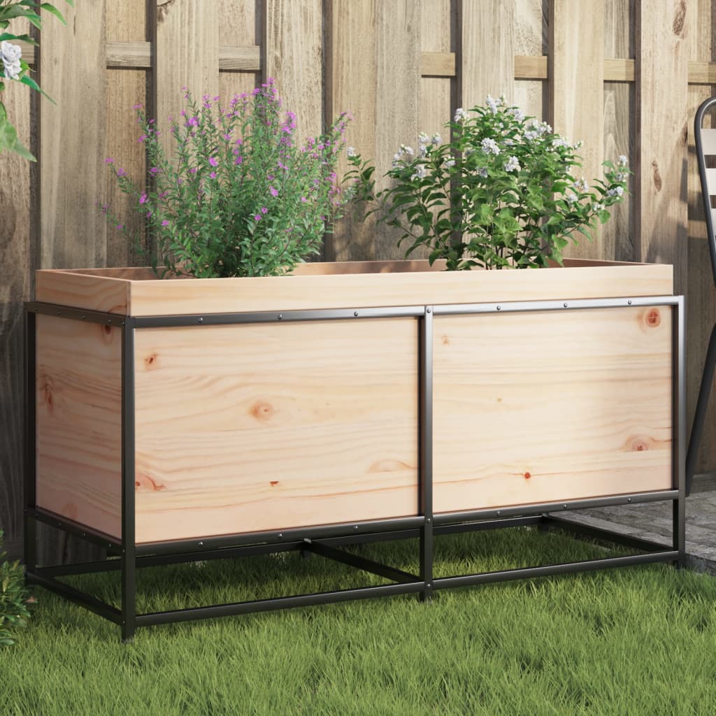 vidaXL Jardinière 100x40x50 cm en pin massif