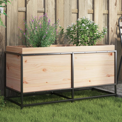 vidaXL Jardinière 100x40x50 cm en pin massif