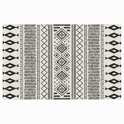 vidaXL  Indoor & Outdoor Teppich Mehrfarbig 190x300 cm Rutschfest