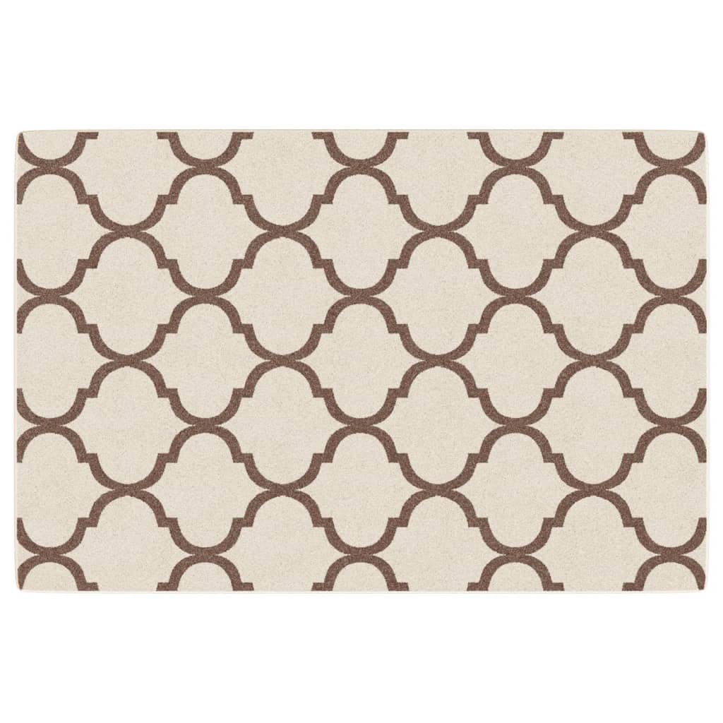 vidaXL Tapis à poils courts multicolore 120x180 cm Antidérapant