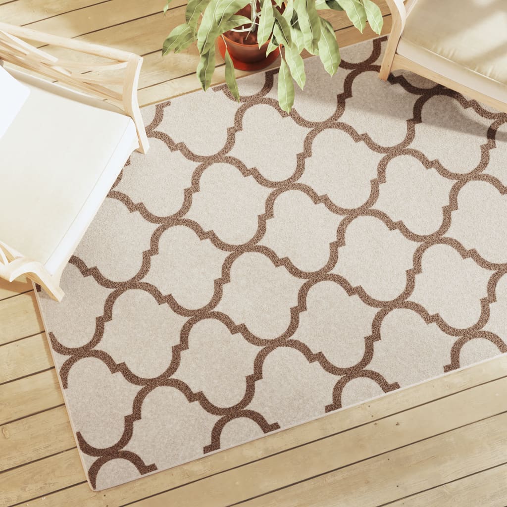 vidaXL Tapis à poils courts multicolore 120x180 cm Antidérapant