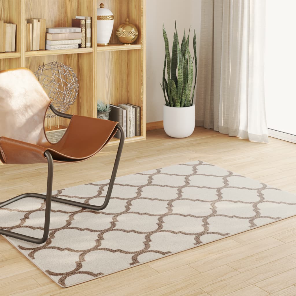 vidaXL Tapis à poils courts multicolore 120x180 cm Antidérapant