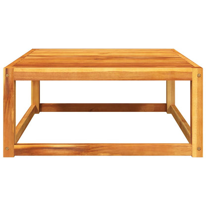 vidaXL Table de jardin 65x65x29 cm Bois d'acacia massif