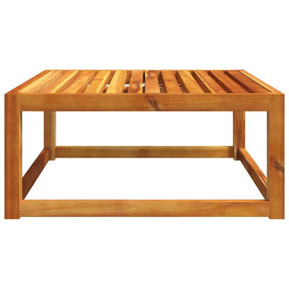 vidaXL Table de jardin 65x65x29 cm Bois d'acacia massif
