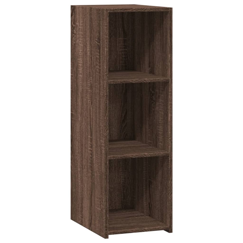 vidaXL Commode marron aspect chêne 30x41x93 cm Bois d'ingénierie