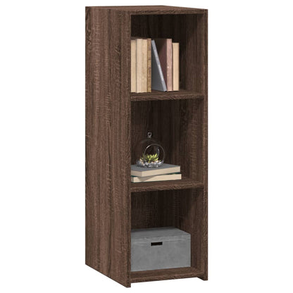 vidaXL Commode marron aspect chêne 30x41x93 cm Bois d'ingénierie