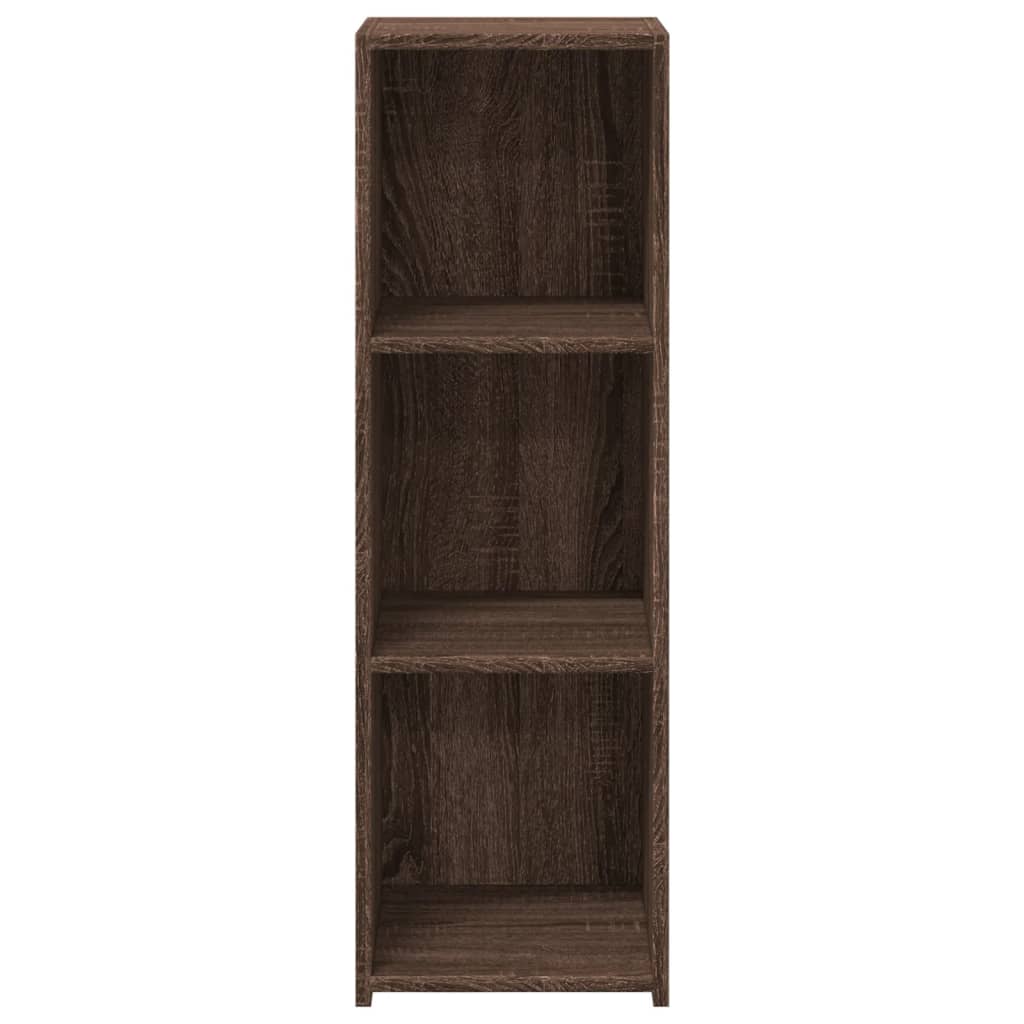 vidaXL Commode marron aspect chêne 30x41x93 cm Bois d'ingénierie