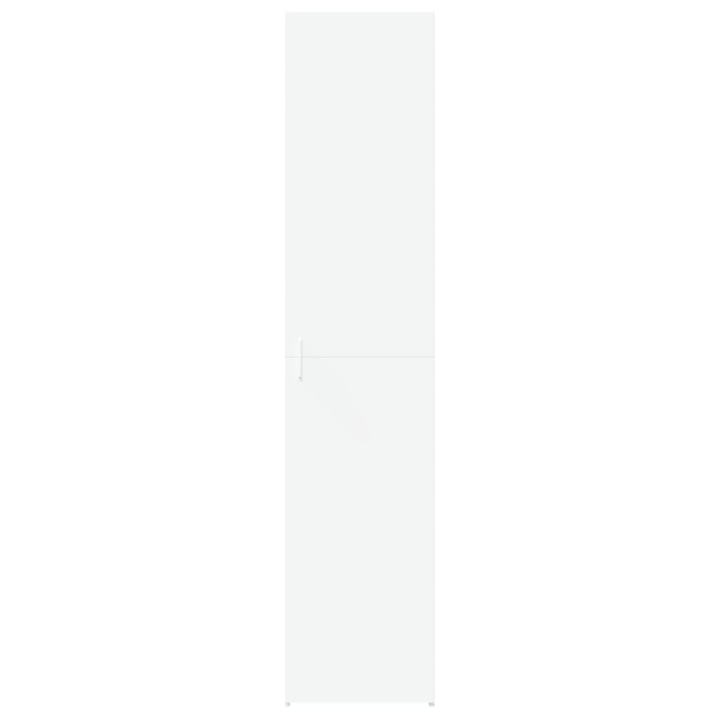 vidaXL Highboard Weiß 40x42,5x185 cm Holzwerkstoff